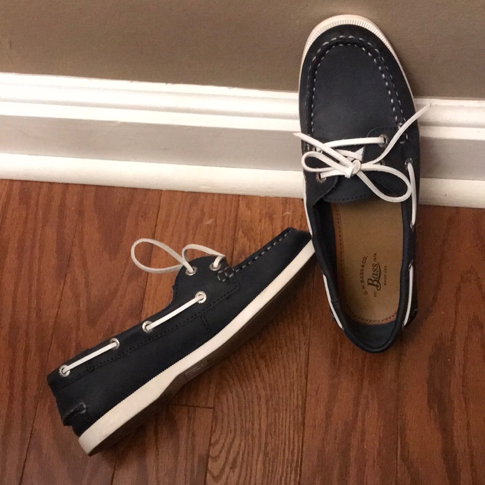 Bass & Co Sailor Boat Shoes size 7M. Womens - Picture 4 of 8